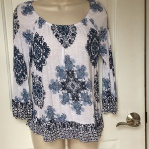 NEW Boho Inspired Ruffled Peasant Top